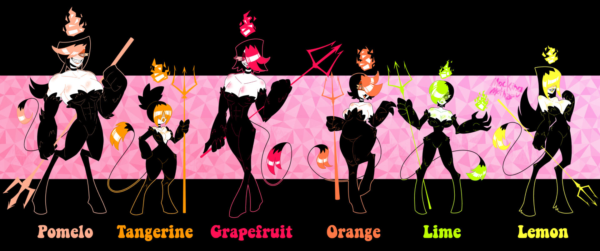 Character Design Lineup
